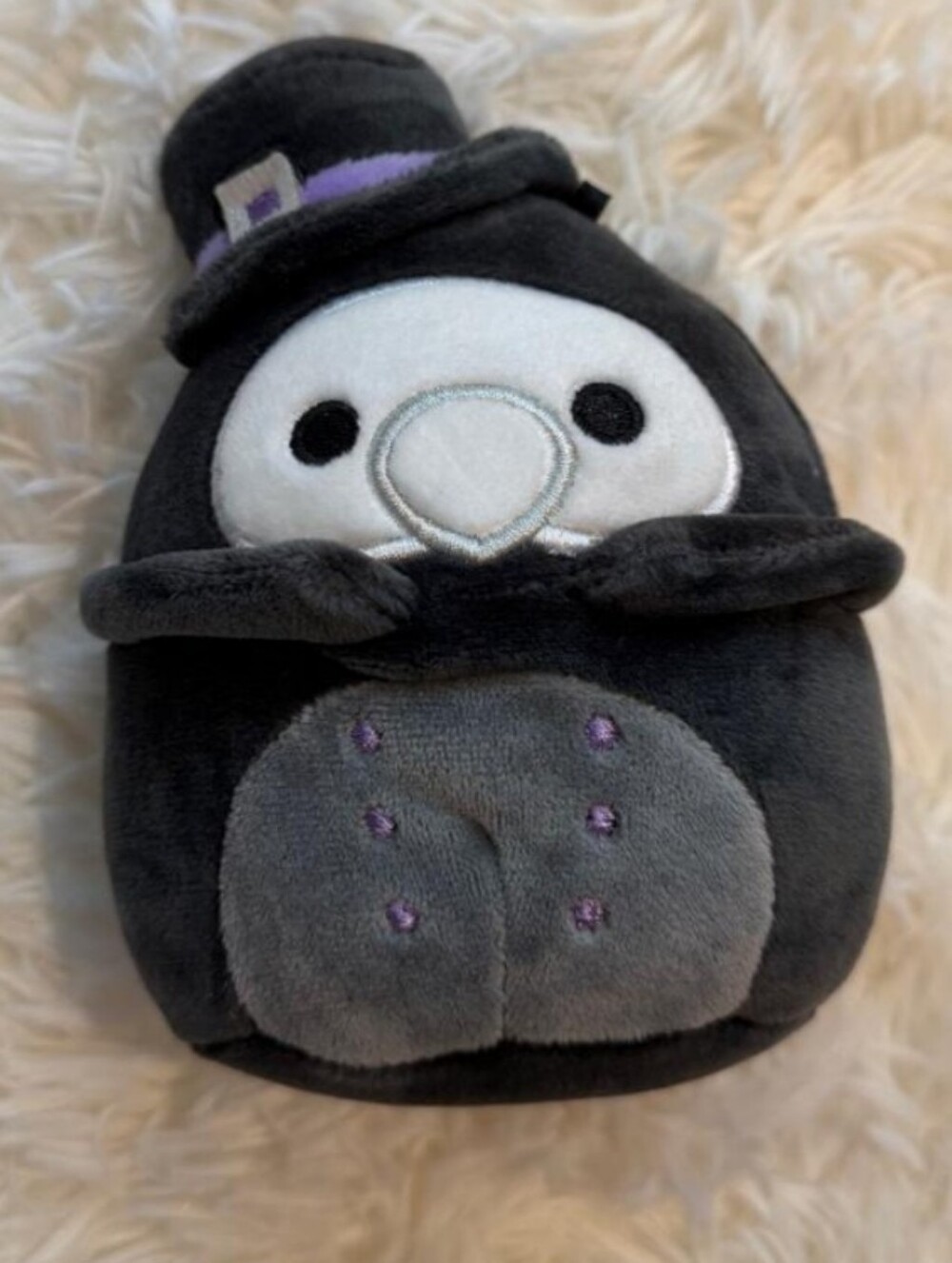 Squishmallow Aldron the Plague Doctor Clip